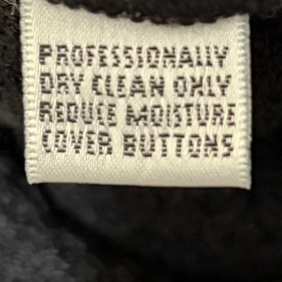 Vintage St John Couture Santana Knit Jacket M Black Ivory Trim Button Blazer - Picture 11 of 12